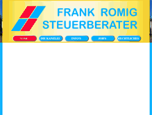 Tablet Screenshot of frankromig.com